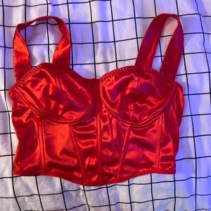 Corset crop top